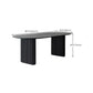 Simplicity Style Dinette Table Solid Wood Oval Dinner Table in Black Clearhalo 'Dining Tables & Seating' 'Dining Tables' 'dining_table' 'furn' 'furn_dining_table' 'Furniture' 'Kitchen & Dining Furniture' 1200x1200_2fa44ac8-9f7f-4cef-8a7b-bf835dd002bd