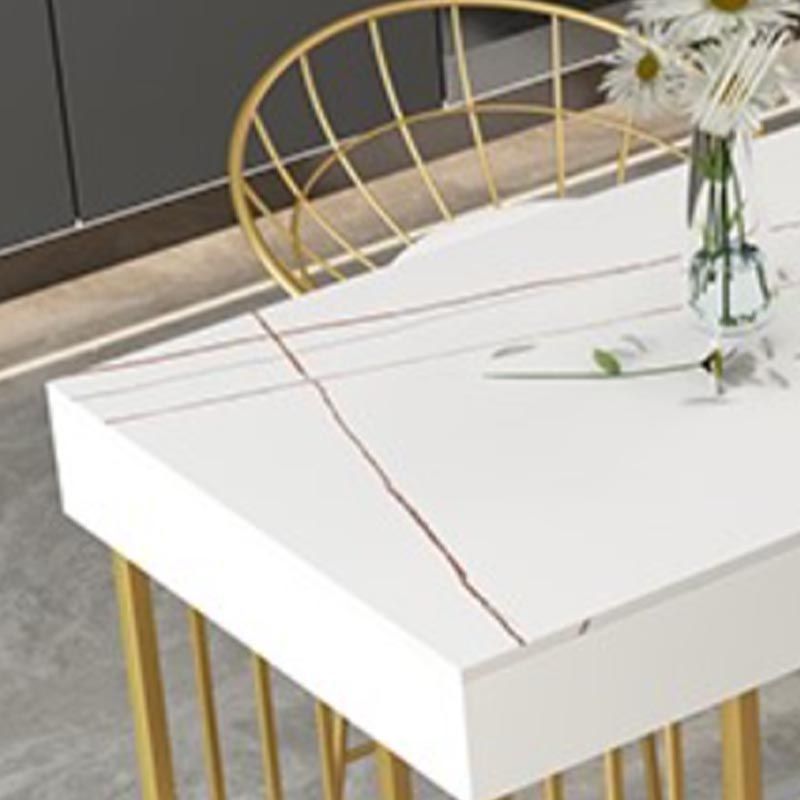 Contemporary Bistro Bar Desk Storage Kitchen Rectangle Stone Bistro Bar Table