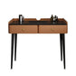 Vanity contemporaneo con cassetto Specchio a specchio in legno a letto Bedroommakeup Vanity Set