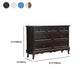 Modern Solid Wood Accent Chest with Drawers 13.77" Wide Chest