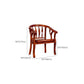 Solid Wood Frame Dining Chairs Dining Arm Chair for Dining Room Clearhalo 'Dining Chairs' 'Dining Tables & Seating' 'dining_chair' 'furn' 'furn_dining_chair' 'Furniture' 'Kitchen & Dining Furniture' 1200x1200_2fac798a-a52d-4b1f-8ade-500d738f798e