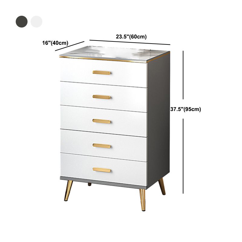 Modern Wood Accent Chest with Drawer 15.74" W,Water Resistant Clearhalo 'Cabinets & Chests' 'cabinets_chests' 'furn' 'furn_cabinets_chests' 'Furniture' 'Living Room Furniture' 1200x1200_2fad8cc6-d238-4b06-a967-70841607aade