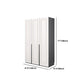 Modern Style Wooden Wardrobe Soft Close Door Wardrobe Closet with Drawer
