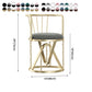 Floating Tensegrity Chair Metal Slat Back Dining Armless Single Chair for Home Use Clearhalo ' kitchen&dining_furn' 'Dining Chairs' 'Dining Tables & Seating' 'dining_chair' 'furn' 'furn_dining_chair' 'Furniture' 'furniture_dining_chair' 'Kitchen & Dining Furniture' 'kitchen' 1200x1200_2fb35347-85fa-47e4-871e-322148077a8c