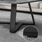 Stone Contemporary Coffee Table Standard Single Cocktail Table