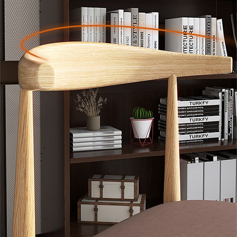 Home Contemporary Side Chair Open Back Metal Upholstered Dining Room Chair Clearhalo ' kitchen&dining_furn' 'Dining Chairs' 'Dining Tables & Seating' 'dining_chair' 'furn' 'furn_dining_chair' 'Furniture' 'furniture_dining_chair' 'Kitchen & Dining Furniture' 'kitchen' 1200x1200_2fb74752-fdec-4877-81e1-f80f5b8a2389