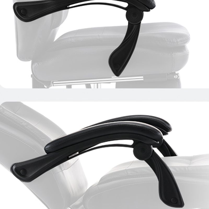 Sedia da ufficio moderna armi imbottiti senza angoscia sedia ergonomica con ruote