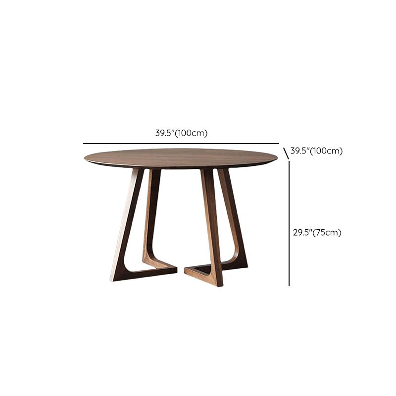 1/2/5 Pcs Round Shape Solid Wood Dinette Table with Ladder Chair Clearhalo 'Dining Room Sets' 'Dining Tables & Seating' 'dining_room_set' 'furn' 'furn_dining_room_set' 'Furniture' 'Kitchen & Dining Furniture' 1200x1200_2fbaadaf-420d-40a9-9b59-3a55f83ff516