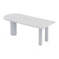 Metal Contemporary White Dining Table Sintered Stone Top Table for Dining Room Clearhalo ' dining_table' 'Dining Tables & Seating' 'Dining Tables' 'furn' 'furn_dining_table' 'Furniture' 'furniture_dining_table' 'Kitchen & Dining Furniture' 'kitchen&dining_furn' 'kitchen' 'kitchen_dining_table' 1200x1200_2fc1b65f-f955-48f2-978d-f2bf20289e82