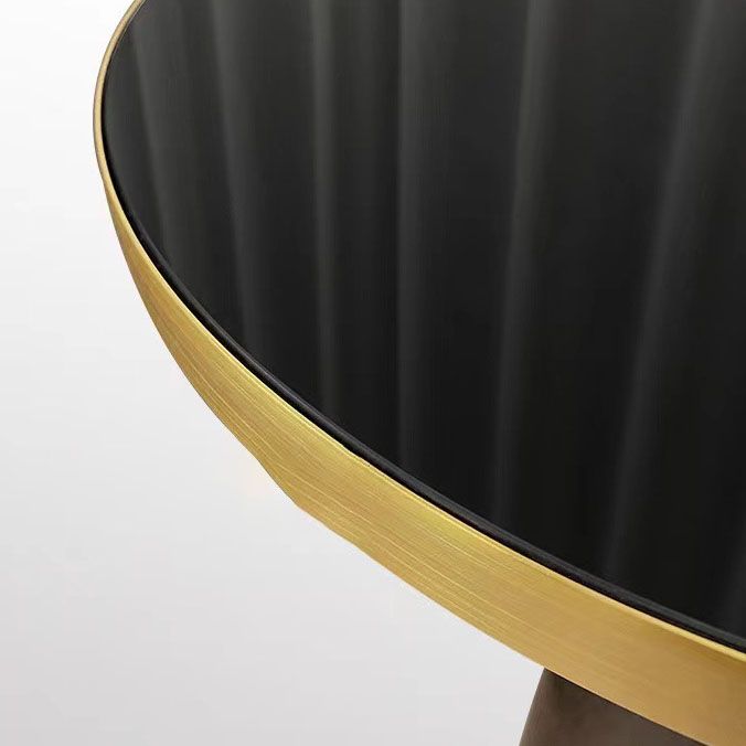 21,26 "tavolo da divano rotondo di divano rotondo in vetro in vetro in stile 21.26"