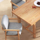 Rectangle Pine Wood Table for Restaurant Modern Dining Table with Trestle Base