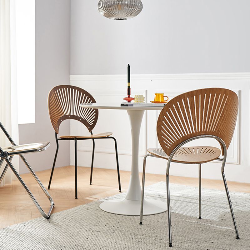 Industrial Style Wood Dining Side Chair Open Back Dining Side Chair Clearhalo 'Dining Chairs' 'Dining Tables & Seating' 'dining_chair' 'furn' 'furn_dining_chair' 'Furniture' 'furniture_dining_chair' 'Kitchen & Dining Furniture' 1200x1200_2fc999c0-6b2e-464a-a429-f0773453e111