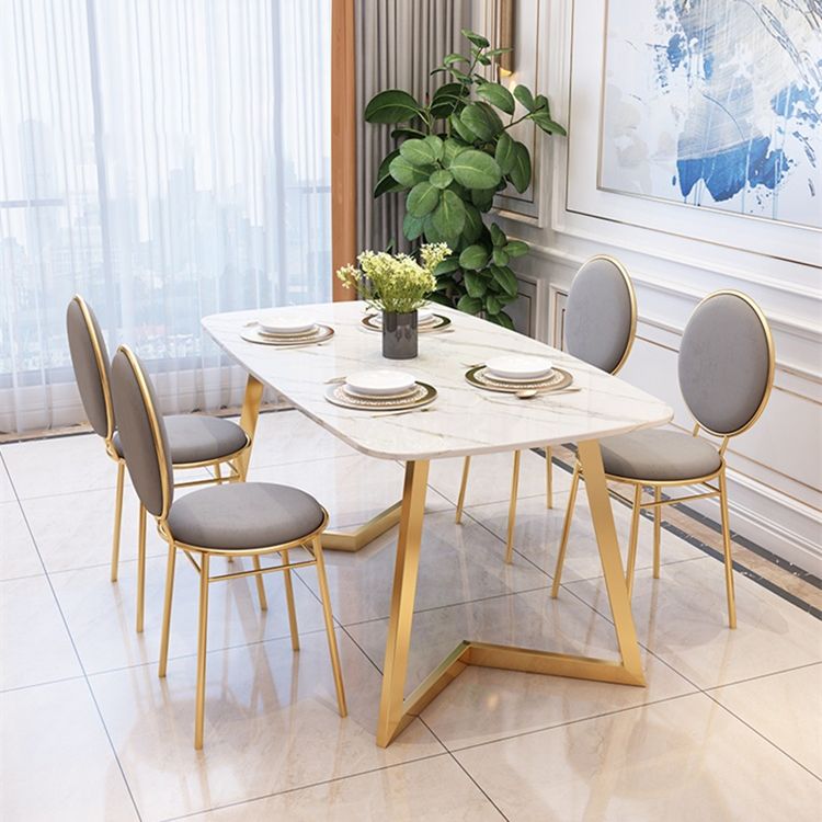 Scandinavian Style Linen Fabric Dining Chairs Open Back Dining Side Chairs Clearhalo ' kitchen&dining_furn' 'Dining Chairs' 'Dining Tables & Seating' 'dining_chair' 'furn' 'furn_dining_chair' 'Furniture' 'furniture_dining_chair' 'Kitchen & Dining Furniture' 'kitchen' 1200x1200_2fca60b2-af6f-4b53-8313-97faa03a37a3