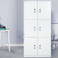 Modern Style Metal Wardrobe White Colour Freestanding Wardrobe Closet