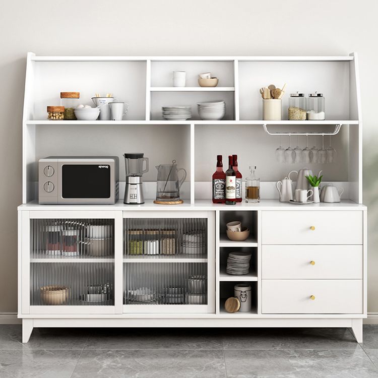 Ritmo rettangolare sideboard mobile da cucina in legno contemporaneo