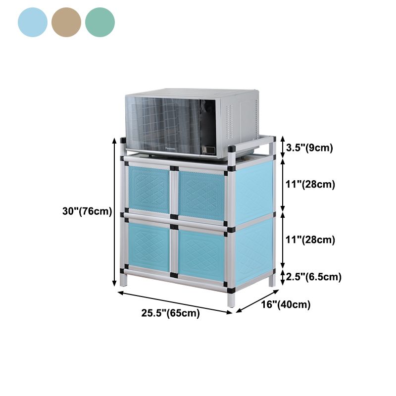 Scheda laterale in metallo in stile glam con porta per soggiorno