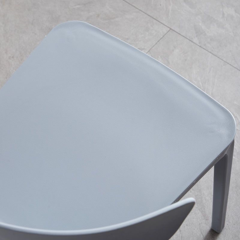 Scandinavian Plastic Dining Armless Chair Wingback Side Chair Clearhalo 'Dining Chairs' 'Dining Tables & Seating' 'dining_chair' 'furn' 'furn_dining_chair' 'Furniture' 'furniture_dining_chair' 'Kitchen & Dining Furniture' 1200x1200_2fd66740-96b3-443c-998b-7ab448751343