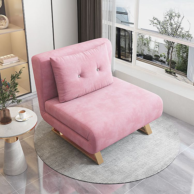 Armless Cushion Back Futon Foldable Pillow Included Sleeper Sofa Clearhalo 'furn' 'furn_futons' 'Furniture' 'Futons & Daybeds' 'Futons' 'Living Room Furniture' 1200x1200_2fd8ac9f-3f75-421d-b54d-cec5a01e201d