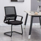Modern Office Chair Black Adjustable Seat Height Fixed Arms Desk Chair Clearhalo 'furn' 'furn_office_chair' 'Furniture' 'Office Chairs' 'Office Furniture' 'office_chair' 1200x1200_2fdac737-31b8-4604-bd08-aaf8b055fcc9