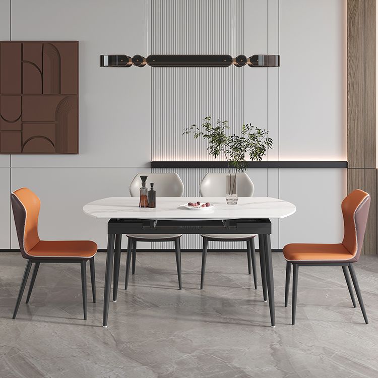 Modern 1/4/5/7 Pieces Dining Set Sintered Stone Top Dining Furniture Clearhalo 'Dining Room Sets' 'Dining Tables & Seating' 'dining_room_set' 'furn' 'furn_dining_room_set' 'Furniture' 'furniture_dining_room_set' 'Kitchen & Dining Furniture' 'kitchen&dining_furn' 'kitchen' 1200x1200_2fdf2c2e-3782-4ff2-8532-5dd5edecdb25