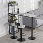Wine Rack Modern Bistro Bar Desk Stone Bar Height Indoor Cocktail Table Clearhalo 'Bar Furniture' 'Bar Tables' 'bar_tables' 'furn' 'furn_bar_tables' 'Furniture' 'furniture_bar_tables' 'Kitchen & Dining Furniture' 1200x1200_2fdfc106-c014-4e87-a6dd-ba32f59b24e5