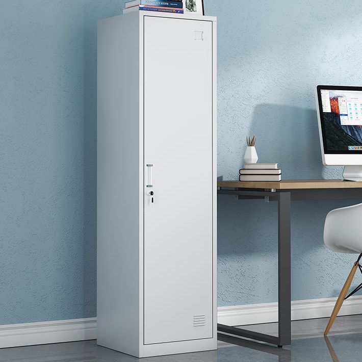 Eigentijdse metalen garderobe kast scharnierende garderobe armoire voor thuis