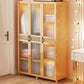 Modern Style Wardrobe Cabinet Wood Wardrobe Armoire with Shelves