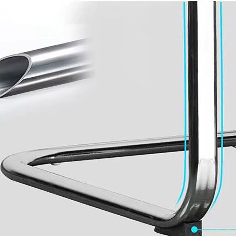 Modern Leather Management Conference Chair No Wheels Conference Chair Clearhalo 'furn' 'furn_office_chair' 'Furniture' 'Office Chairs' 'Office Furniture' 'office_chair' 1200x1200_2fe33b7a-d00f-40c3-827a-54912970e52f