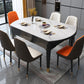 Round Dining Site Table Traditional Luxury Dinner Room Furniture with Drop-Leaf Clearhalo ' dining_table' 'Dining Tables & Seating' 'Dining Tables' 'furn' 'furn_dining_table' 'Furniture' 'furniture_dining_table' 'Kitchen & Dining Furniture' 'kitchen&dining_furn' 'kitchen' 'kitchen_dining_table' 1200x1200_2fe4cf93-0cfb-4394-a976-647e1ca0a690
