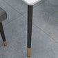 Stone Top Rectangle Dinette Table Traditional Luxury Metal Tripod Base Dining Table Clearhalo 'Dining Tables & Seating' 'Dining Tables' 'dining_table' 'furn' 'furn_dining_table' 'Furniture' 'furniture_dining_table' 'Kitchen & Dining Furniture' 'kitchen' 'kitchen_dining_table' 1200x1200_2fe51a44-0dee-4037-8542-215388bb4bdc