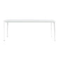 Contemporary Rectangle Dining Table Sintered Stone Table with 4 White Legs,55.1"L x 31.5"W x 30"H Clearhalo ' dining_table' 'Dining Tables & Seating' 'Dining Tables' 'Furniture' 'furniture_dining_table' 'Kitchen & Dining Furniture' 'kitchen&dining_furn' 'kitchen' 'kitchen_dining_table' 1200x1200_2fe6c8c5-c197-4603-8f0e-2f4be7c36482
