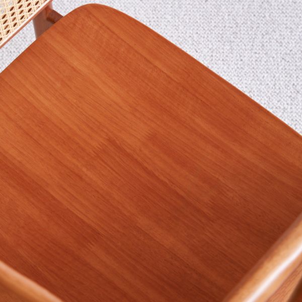 Contemporary Solid Wood Home Dining Arm Chair Open Back Dining Side Chair Clearhalo 'Dining Chairs' 'Dining Tables & Seating' 'dining_chair' 'furn' 'furn_dining_chair' 'Furniture' 'furniture_dining_chair' 'Kitchen & Dining Furniture' 1200x1200_2fe6ee0f-e371-44b3-a46a-2297d5b2eb68