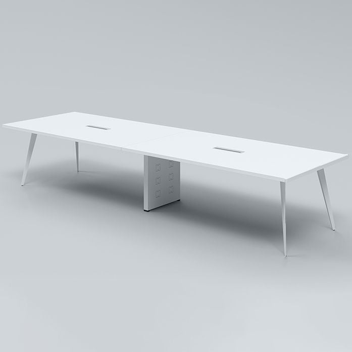 Contemporary Rectangle Dining Table Solid Wood Top Indoor Table with 4 Legs Clearhalo ' dining_table' 'Dining Tables & Seating' 'Dining Tables' 'furn' 'furn_dining_table' 'Furniture' 'furniture_dining_table' 'Kitchen & Dining Furniture' 'kitchen&dining_furn' 'kitchen' 'kitchen_dining_table' 1200x1200_2fe93d73-9b86-408b-8af4-56d201042189
