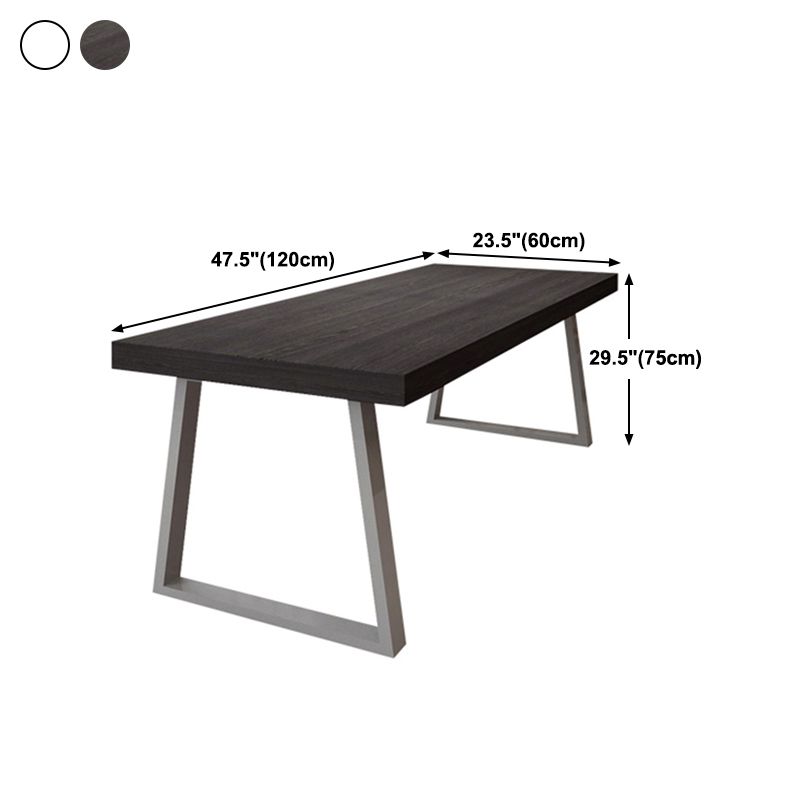Industrial Style Pine Solid Wood Dining Table Sled Base Dining Room Collection Clearhalo ' dining_table' 'Dining Tables & Seating' 'Dining Tables' 'furn' 'furn_dining_table' 'Furniture' 'furniture_dining_table' 'Kitchen & Dining Furniture' 'kitchen&dining_furn' 'kitchen' 'kitchen_dining_table' 1200x1200_2feb67a9-8275-4c6f-9045-bbaae165abe9