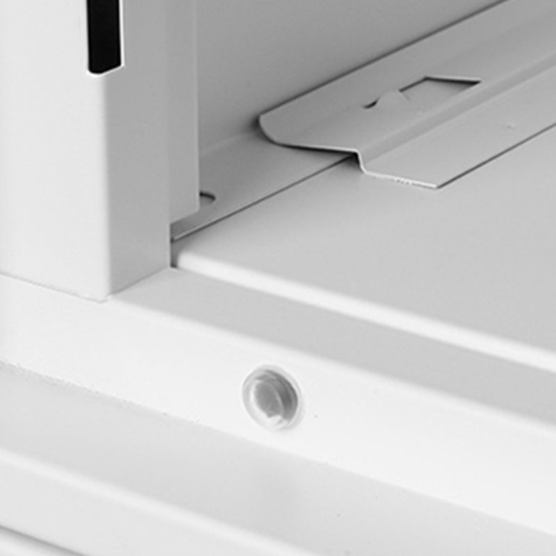 Scharnierende metalen garderobe armoire met slot eigentijdse garderobe -kast