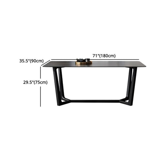 Glam 1/2/5/7 Pieces Dining Furniture Set Rectangle Dining Room Table Set Clearhalo 'Dining Room Sets' 'Dining Tables & Seating' 'dining_room_set' 'furn' 'furn_dining_room_set' 'Furniture' 'furniture_dining_room_set' 'Kitchen & Dining Furniture' 1200x1200_2fed79e3-8430-4a1c-aa95-e4a1adc02eb9