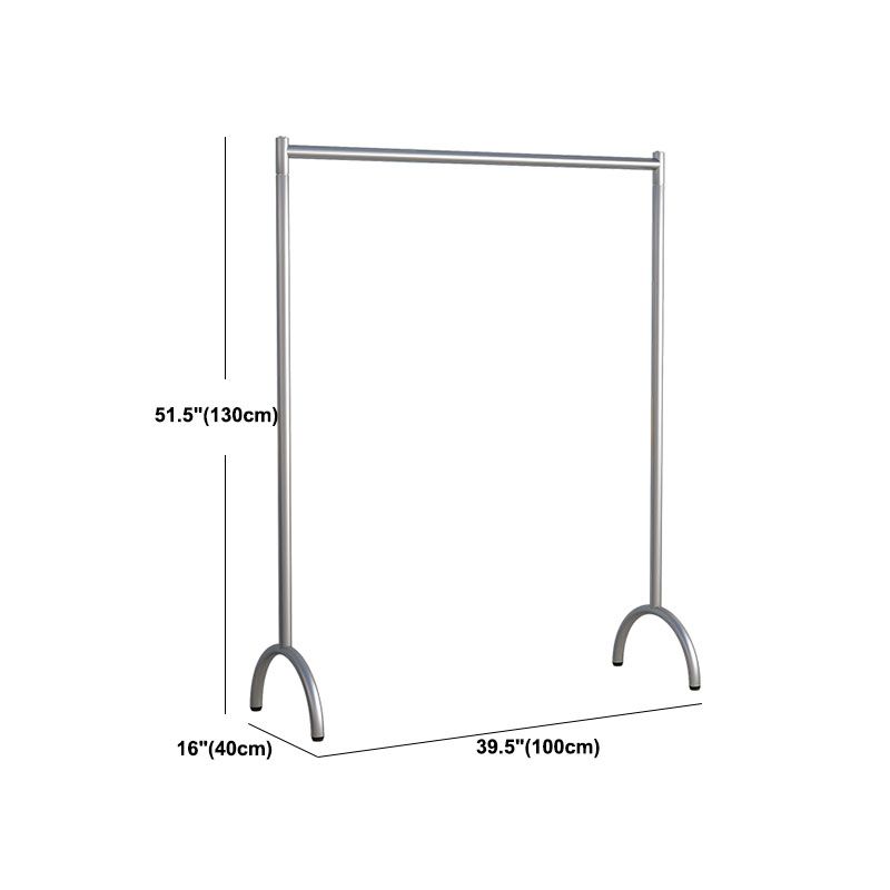 Cintre de manteau industriel suspendu le rail de rail