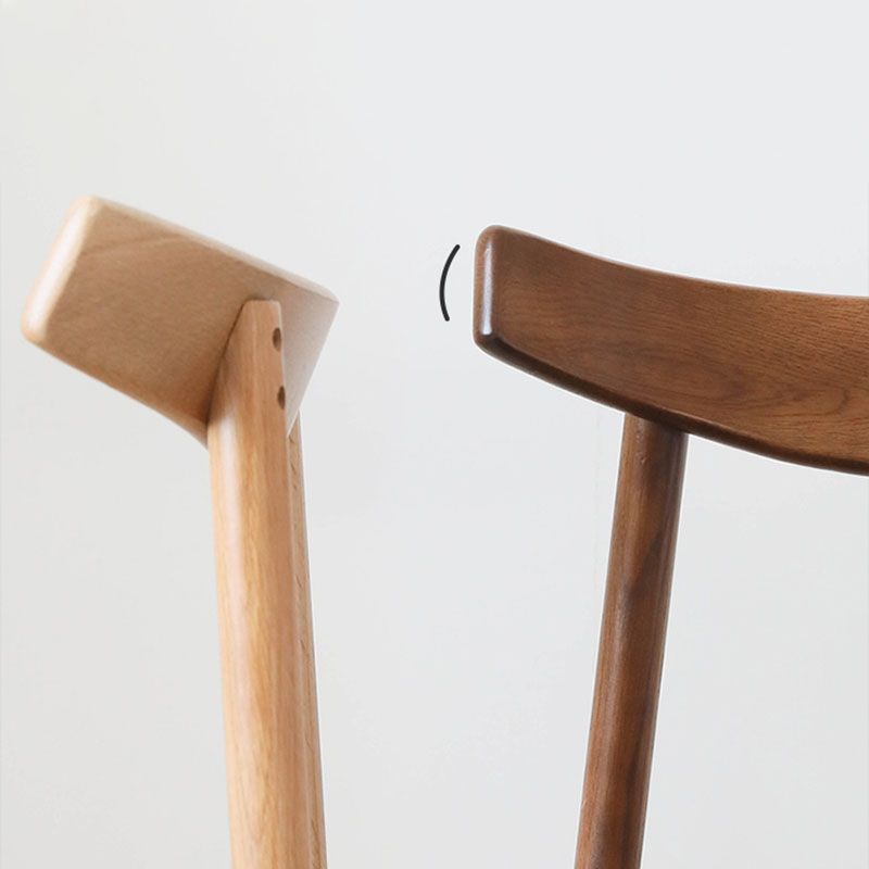 Contemporary Style Open Back Chairs Dining Armless Chair with Wooden Legs for Kitchen Clearhalo ' kitchen&dining_furn' 'Dining Chairs' 'Dining Tables & Seating' 'dining_chair' 'furn' 'furn_dining_chair' 'Furniture' 'furniture_dining_chair' 'Kitchen & Dining Furniture' 'kitchen' 1200x1200_2ff22b04-d873-4fab-b5ea-0cb97588e432