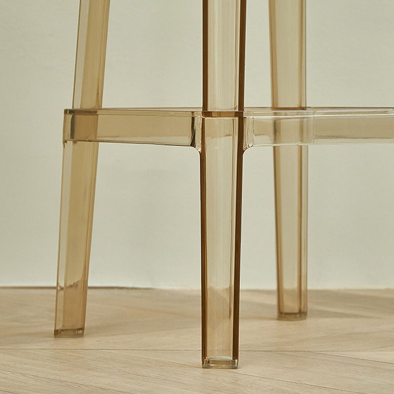 Contemporary Bar-stool Plastic Counter Bar Stool for Restaurant Clearhalo 'Bar Furniture' 'Bar Stools' 'bar_stools' 'furn' 'furn_bar_stools' 'Furniture' 'furniture_bar_stools' 'Kitchen & Dining Furniture' 1200x1200_2ff2b22b-7e5c-4a3c-87ba-e7e9bf866b1c