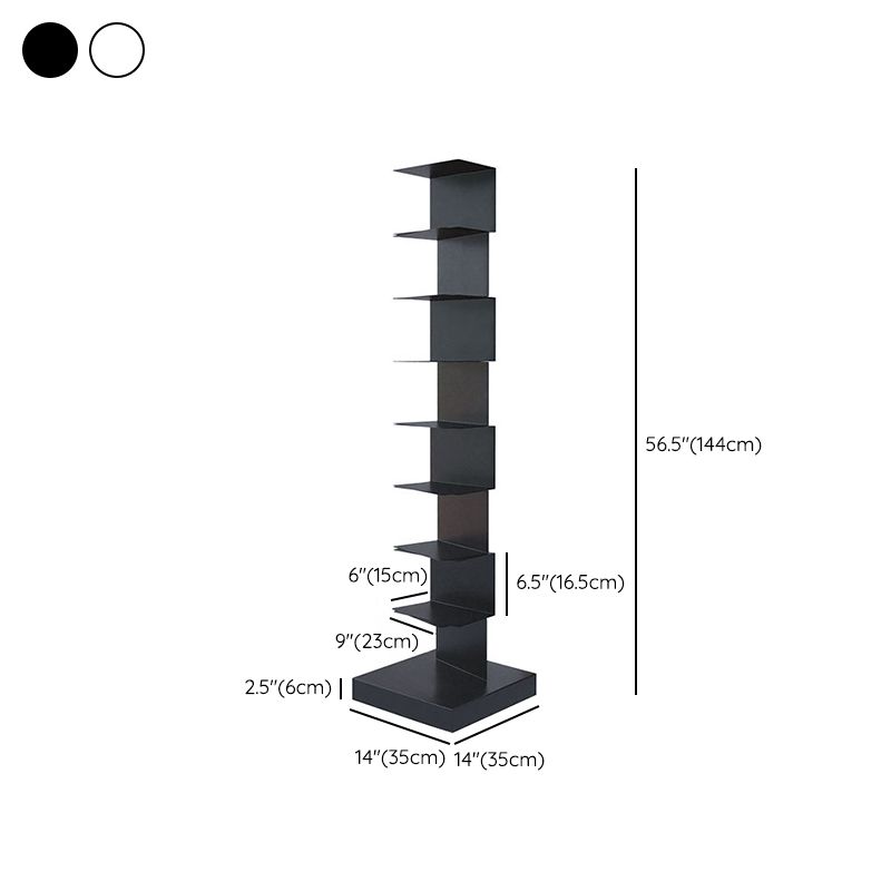 Libreria in stile moderno chiuso la libreria metallica standard per sala da studio