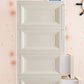 Modern Plastic Storage Cabinet for Bedroom Matte Finish Cabinet with 6 Drawers