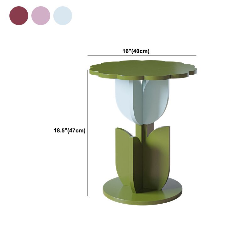 Nordischer runder/geometrischer Couchtisch Holzkaffee oder Endtisch
