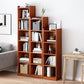Modern Style Standard Bookcase Engineered Wood Closed Back Bookshelf Clearhalo 'Bookcases' 'furn' 'furn_bookcases' 'Furniture' 'Office Furniture' 1200x1200_2ff4b131-8c88-44bd-830c-cf516ca36f9f