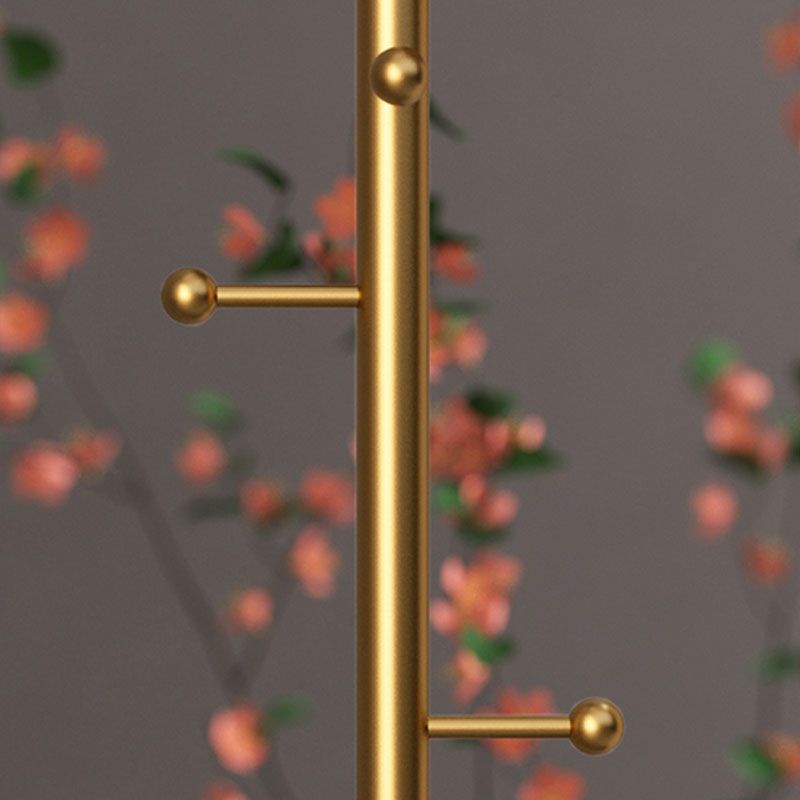 Modern Hall Tree Free Standing Metal Coat Rack With Coat Hooks Clearhalo 'Entry & Mudroom Furniture' 'furn' 'furn_hall_tree_coat_racks' 'Furniture' 'Hall Trees & Coat Racks' 'hall_tree_coat_racks' 1200x1200_2ff65b39-1a7b-46fd-bfb9-c05ef5126f38