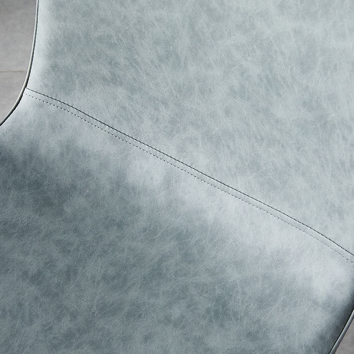 Scandinavian Style Metal Chairs Set Kitchen Dining Solid Back Side Chairs Clearhalo ' kitchen&dining_furn' 'Dining Chairs' 'Dining Tables & Seating' 'dining_chair' 'furn' 'furn_dining_chair' 'Furniture' 'furniture_dining_chair' 'Kitchen & Dining Furniture' 'kitchen' 1200x1200_2ff82ea7-8cd7-4310-9a39-59817cef7564