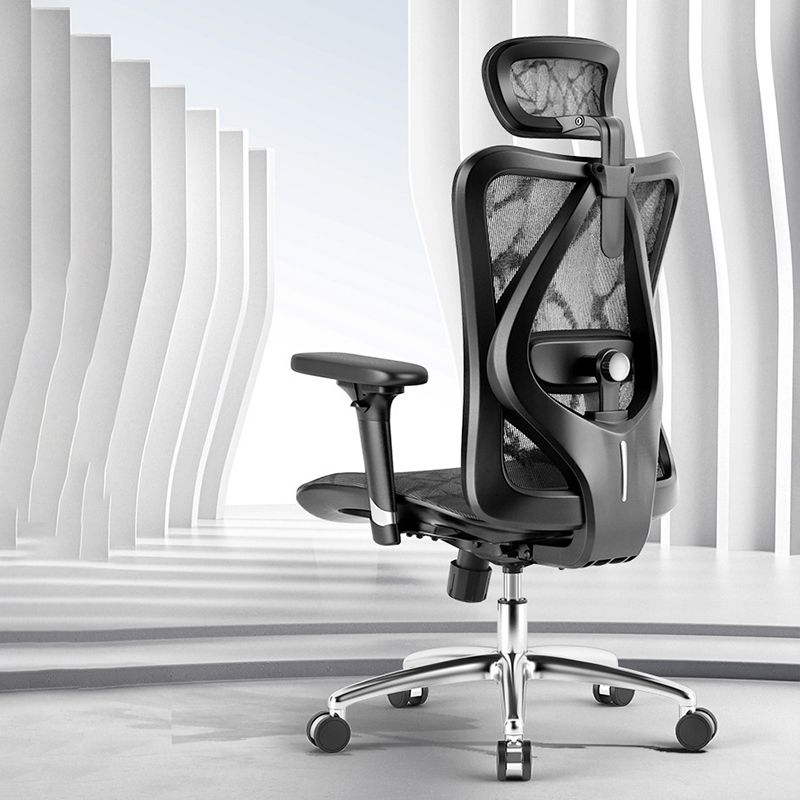 25"W silla de escritorio tapizada AirGrid respirable del sillón contemporáneo