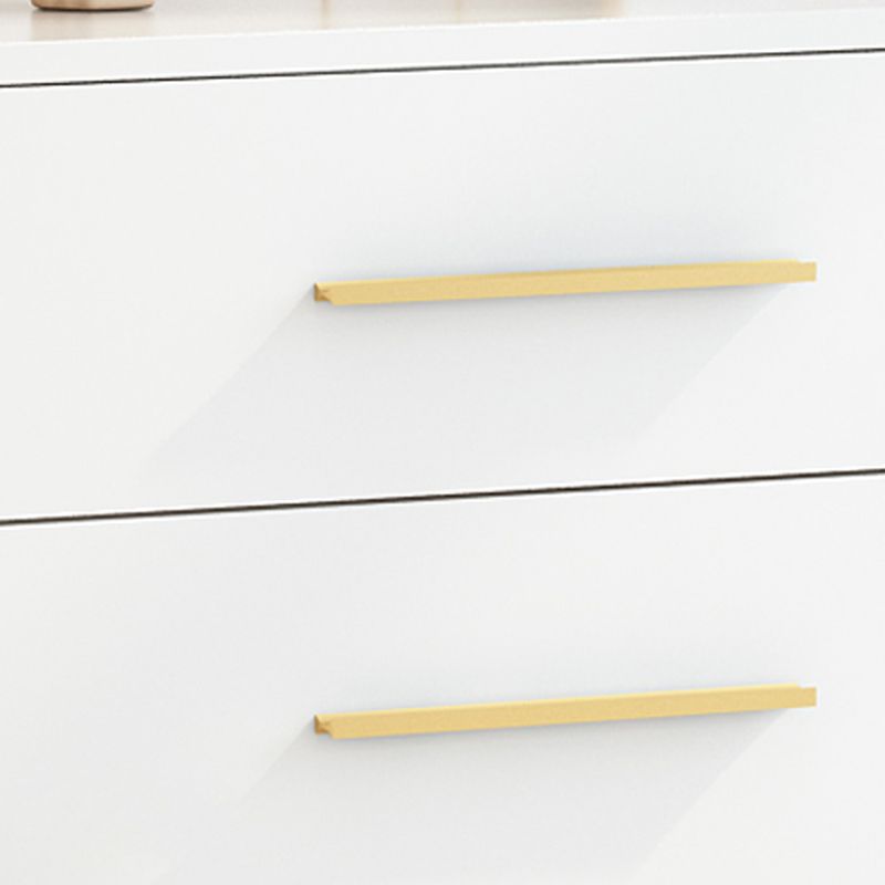 Eigentijdse glamouropslagkist houten opbergkast dressoir