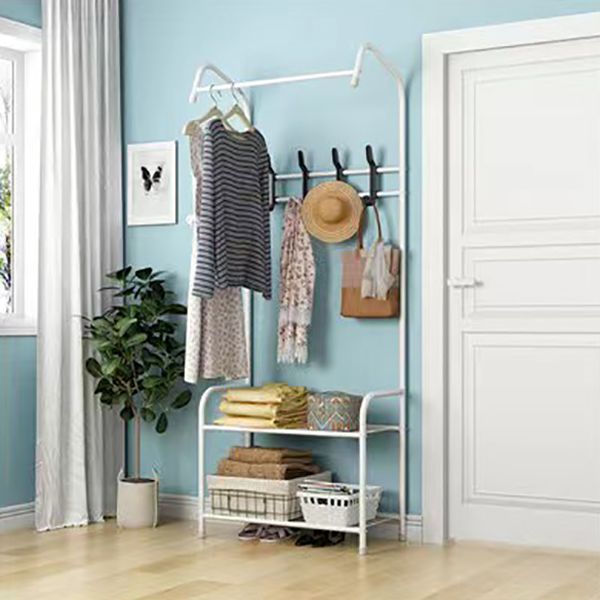 Industrial Style Hall Stand Metal Indoor Hall Stand with Hook Clearhalo 'Entry & Mudroom Furniture' 'furn' 'furn_hall_tree_coat_racks' 'Furniture' 'Hall Trees & Coat Racks' 'hall_tree_coat_racks' 1200x1200_3000fca1-26be-4674-baa7-d2d2c84f9fdc