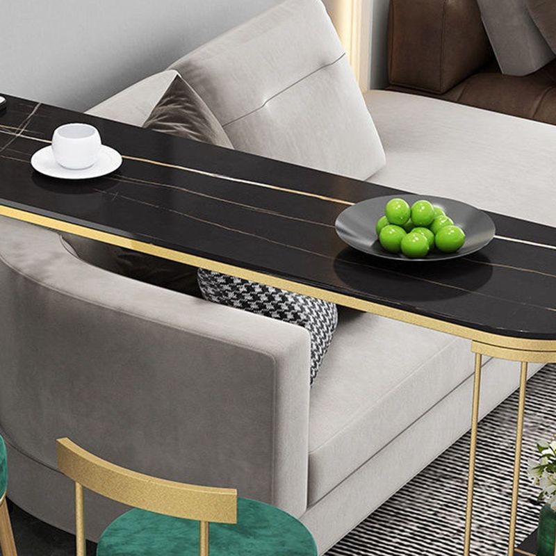 Modern Bistro Bar Table Storage Sintered Stone Bar Table for Living Room Clearhalo 'Bar Furniture' 'Bar Tables' 'bar_tables' 'furn' 'furn_bar_tables' 'Furniture' 'Kitchen & Dining Furniture' 1200x1200_3001d269-7191-4512-971c-f613a041dfb3
