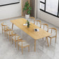 Solid Wood Contemporary Rectangular Dining Table Natural Wood Top Table with 4 Legs Clearhalo ' dining_table' 'Dining Tables & Seating' 'Dining Tables' 'furn' 'furn_dining_table' 'Furniture' 'furniture_dining_table' 'Kitchen & Dining Furniture' 'kitchen&dining_furn' 'kitchen' 'kitchen_dining_table' 1200x1200_30028b04-71ba-4689-97a3-0e029696497f